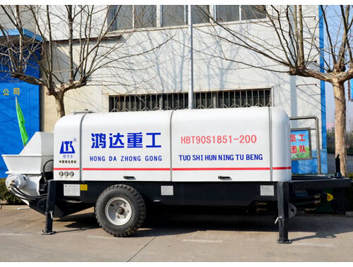 HBT90S1818-195R Trailer Concrete Pump